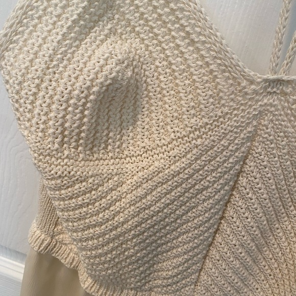 Zara Cream Color Dress - Picture 8 of 8